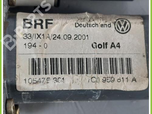Rear left window mechanism VW GOLF IV (1J1) 1.9 TDI | BP11720039C24 