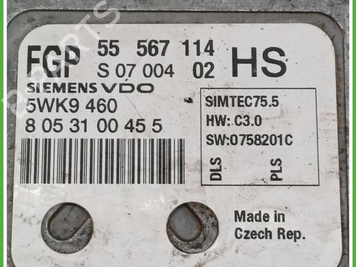 Engine control unit (ECU) OPEL ASTRA H (A04) 1.6 (L48) | BP40137114M57 - Image 4
