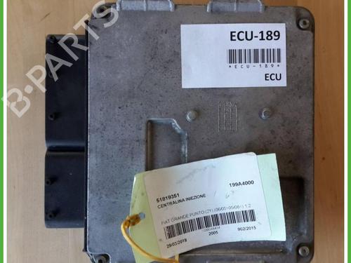 Engine control unit (ECU) FIAT GRANDE PUNTO (199_) 1.2 | BP40130276M57 - Image 4