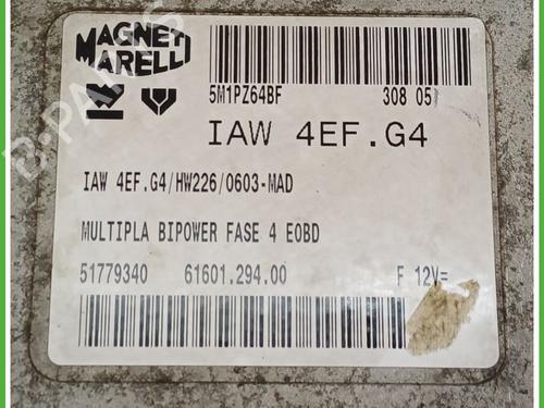Engine control unit (ECU) FIAT MULTIPLA (186_) 1.6 16V Bipower (186AXC1A) | BP18153021M57 