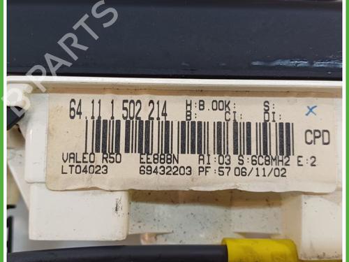 Climate control MINI MINI (R50, R53) Cooper | BP15490747I5 