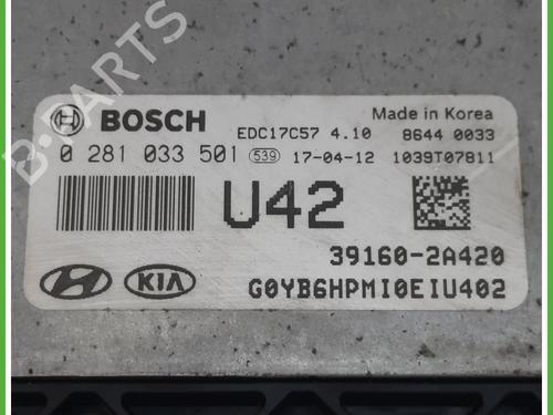 Engine control unit (ECU) KIA RIO IV (YB, SC, FB) 1.4 CRDi 90 | BP12214078M57 