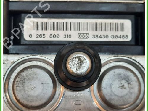 ABS pump RENAULT CLIO II (BB_, CB_) 1.2 (BB0A, BB0F, BB10, BB1K, BB28, BB2D, BB2H, CB0A,... | BP12235851M43 