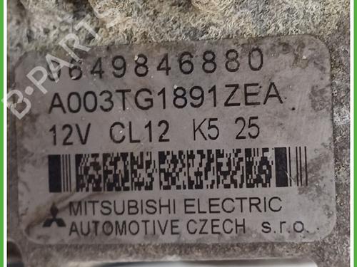 Alternator PEUGEOT 407 (6D_) 1.8 16V (6D6FYC) | BP17862654M7 