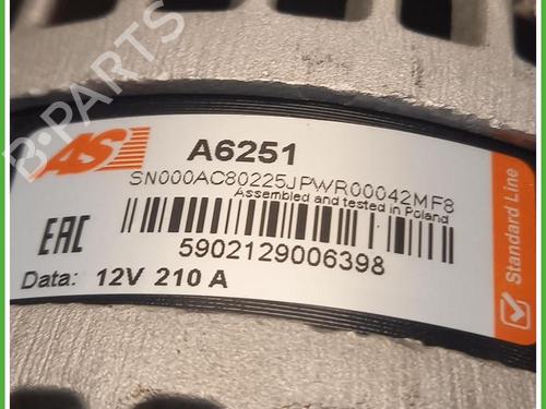 Alternator CHRYSLER GRAND VOYAGER V (RT) 2.8 CRD | BP40149017M7 - Image 4
