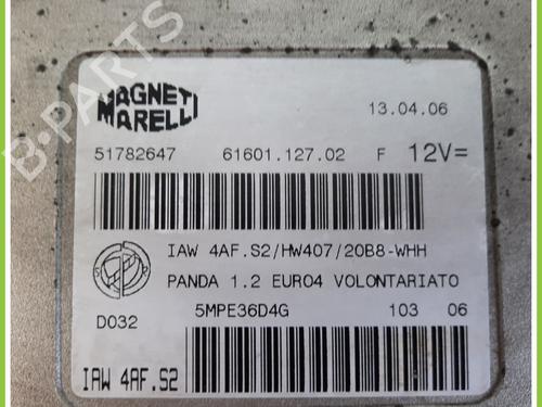 Engine control unit (ECU) FIAT PANDA (169_) 1.2 (169.AXB11, 169.AXB1A) | BP13319304M57 