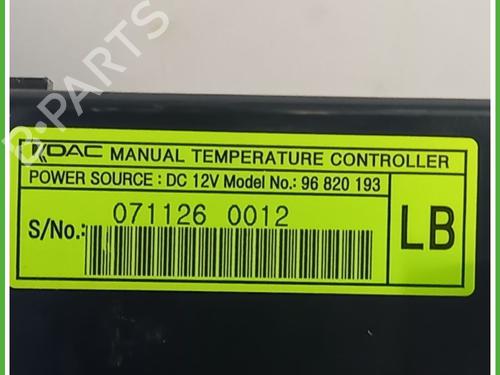 Climate control CHEVROLET CAPTIVA (C100, C140) 2.0 D 4WD | BP30169404I5