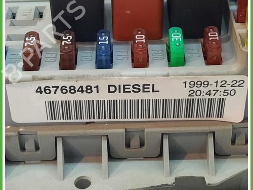 Fuse box FIAT PUNTO (188_) 1.9 DS 60 (188.031, .051, .231, .251) | BP13038138E1 