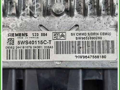Engine control unit (ECU) CITROËN C2 (JM_) 1.4 HDi | BP40135995M57 - Image 2