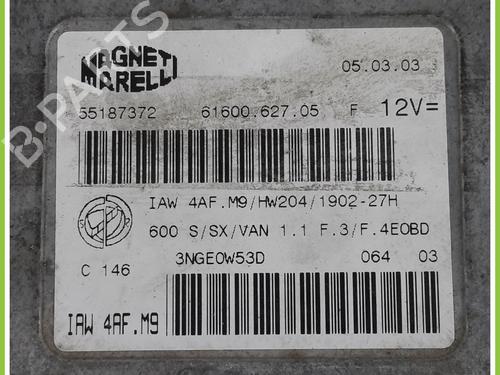 Engine control unit (ECU) FIAT SEICENTO / 600 (187_) 1.1 (187AXB, 187AXB1A, 187AXC1A02) | BP13319341M57 