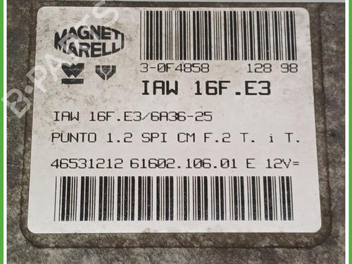 Engine control unit (ECU) FIAT PUNTO (176_) 60 1.2 (176AP, 176AR, 176AQ, 176BB) | BP18417291M57 