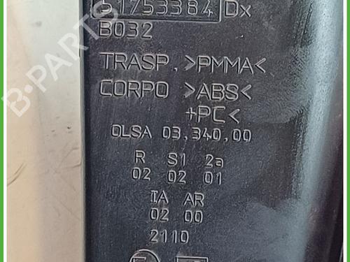 Right taillight LANCIA YPSILON (843_) 1.2 (843.AXA1A) | BP16074038C35 