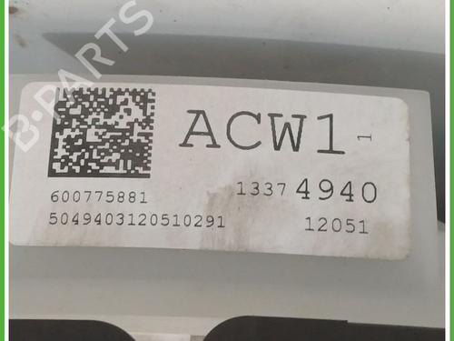 Instrument cluster OPEL ASTRA J GTC 1.7 CDTI (08) | BP27410017C47 
