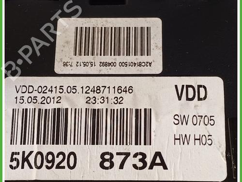 Instrument cluster VW GOLF VI Convertible (517) 1.6 TDI | BP18900566C47 