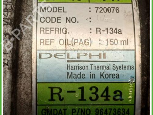 AC compressor CHEVROLET AVEO / KALOS Hatchback (T200) 1.2 | BP31181891M34