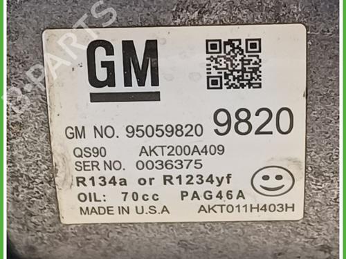 AC compressor CHEVROLET AVEO Hatchback (T300) 1.3 D | BP23979599M34 