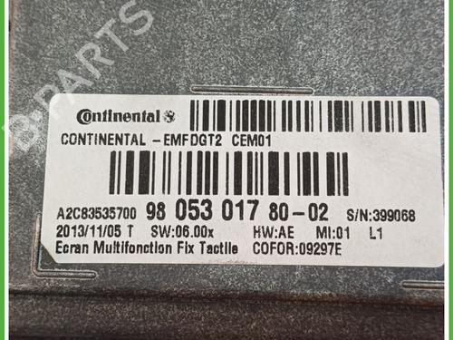 Radio PEUGEOT 208 I (CA_, CC_) 1.2 VTI 82 | BP17733990E6 