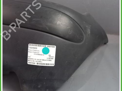 Rear bumper FIAT SEICENTO / 600 (187_) 0.9 (187AXA, 187AXA1A) | BP14973561C8 