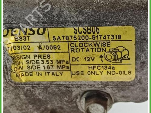 AC compressor LANCIA YPSILON (843_) 1.2 (843.AXA1A) | BP40137626M34 - Image 4