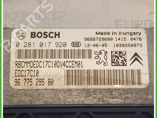 Engine control unit (ECU) PEUGEOT 208 I (CA_, CC_) 1.4 HDi | BP27410048M57 