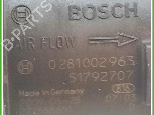 Mass air flow sensor FIAT QUBO (225_) 1.3 D Multijet (225CXB1A, 225AXB1A, 225CXB11, 225AXB11,... | BP13403026M95 