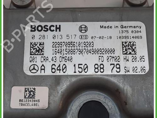 Engine control unit (ECU) MERCEDES-BENZ A-CLASS (W169) A 180 CDI (169.007, 169.307) | BP12909998M57 