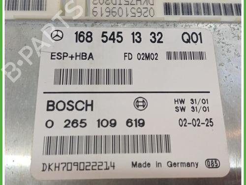 Control unit MERCEDES-BENZ A-CLASS (W168) A 140 (168.031, 168.131) | BP18417299M11 