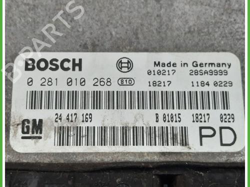 Engine control unit (ECU) OPEL ZAFIRA A MPV (T98) 2.0 DTI 16V (F75) | BP13403052M57 