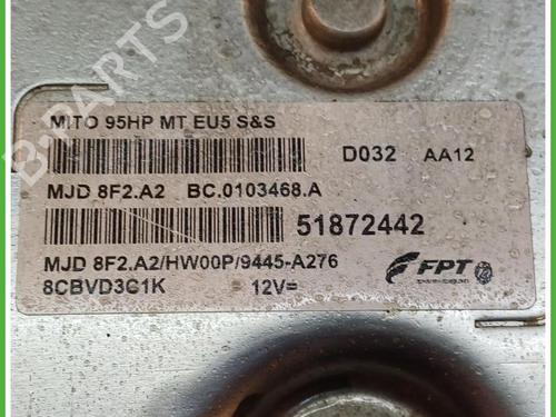 Engine control unit (ECU) ALFA ROMEO MITO (955_) 1.3 MultiJet (955AXP1A, 955AYC1A) | BP40138077M57 - Image 2