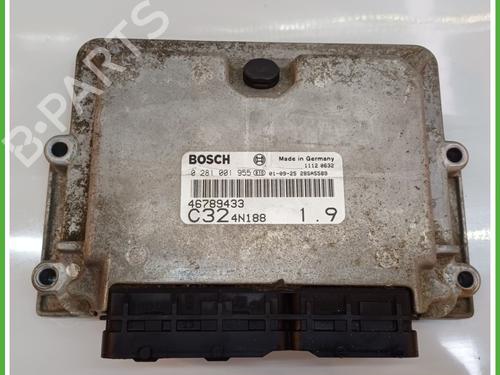 Calculateur moteur (ecu) FIAT PUNTO (188_) 1.9 JTD 80 (188.237, .257, .337, .357) (80 hp) 17645087