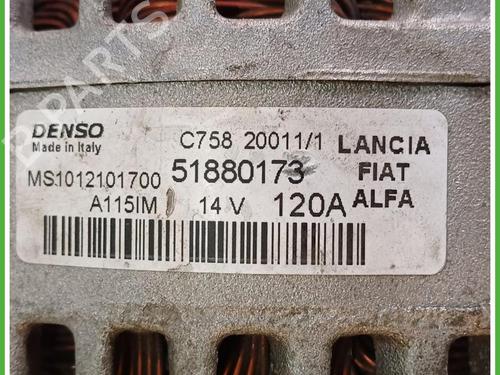 Alternator LANCIA YPSILON (312_) 1.3 D Multijet (312.YXE1A, 312.YXU1A) | BP40136345M7 - Image 4