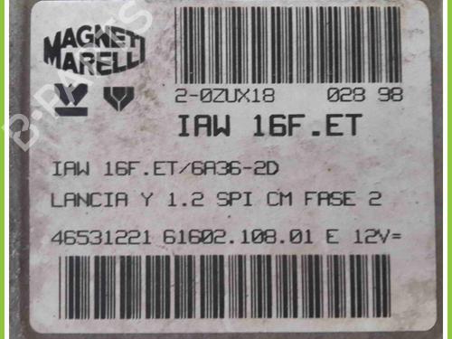 Engine control unit (ECU) LANCIA Y (840_) 1.2 (840AA, 840AF1A) | BP13319378M57 