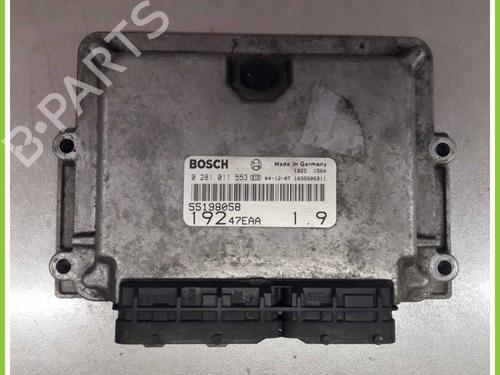 Computer motormanagement FIAT STILO (192_) 1.9 JTD (192_XE1A) (115 hp) 13259561