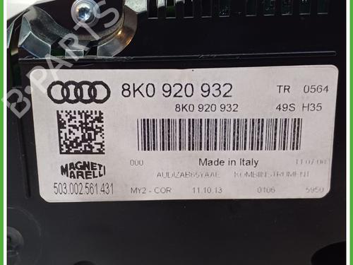 Instrument cluster AUDI A4 B8 Avant (8K5) 2.0 TDI | BP18153007C47 