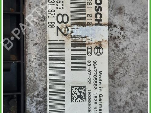 Engine control unit (ECU) PEUGEOT 206 SW (2E/K) 1.4 HDi | BP12214076M57 