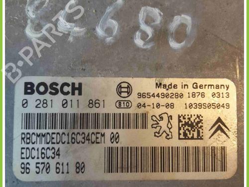Engine control unit (ECU) CITROËN C2 (JM_) 1.4 HDi | BP13303082M57 