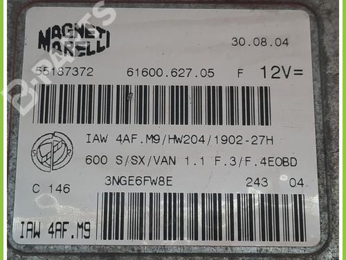 Engine control unit (ECU) FIAT SEICENTO / 600 (187_) 1.1 (187AXB, 187AXB1A, 187AXC1A02) | BP11731051M57 