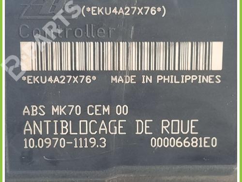ABS pump CITROËN C3 I (FC_, FN_) 1.4 i | BP11369201M43 