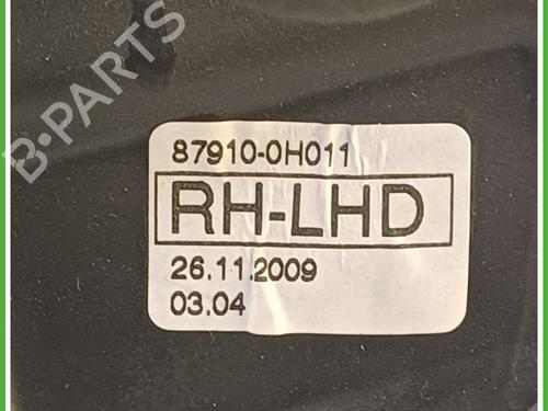 Right mirror PEUGEOT 107 (PM_, PN_) 1.0 | BP15814488C27