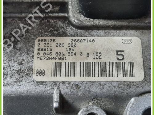 Engine control unit (ECU) ALFA ROMEO 147 (937_) 1.6 16V T.SPARK ECO (937.AXA1A, 937.BXA1A) | BP13259384M57 