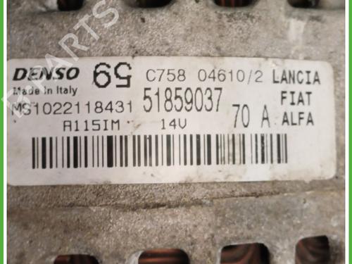 Alternator FIAT PUNTO EVO (199_) 1.2 | BP26152909M7 