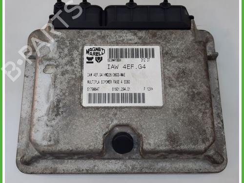 Used Engine control unit (ECU) FIAT MULTIPLA (186_) 1.6 16V (186AGB1A) (95 hp) 13100979