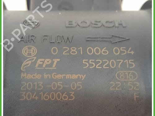Mass air flow sensor ALFA ROMEO MITO (955_) 1.3 MultiJet (955AXT1A) | BP12909882M95