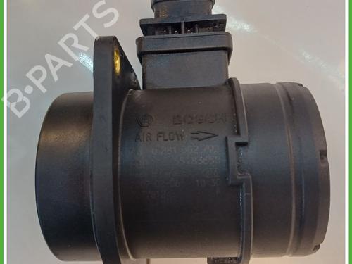 Mass air flow sensor FIAT BRAVO II (198_) 1.9 D Multijet (198AXB1A) | BP21801140M95 