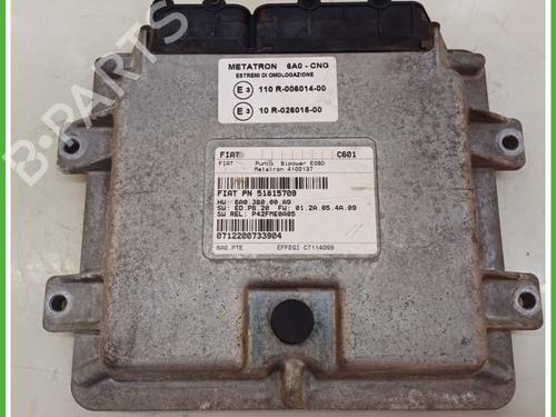 Used Engine control unit (ECU) FIAT PUNTO (188_) 1.2 Bifuel (60 hp) 16331306
