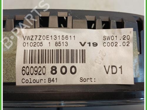 Instrument cluster VW POLO IV (9N_, 9A_) 1.4 16V | BP29764071C47 