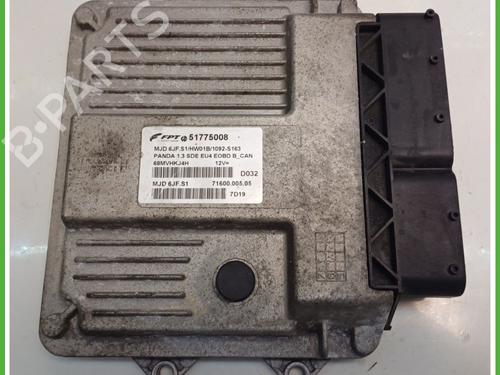 Motorstyringsenhed FIAT PANDA (169_) 1.3 D Multijet (169.AXC1A) (70 hp) 21393783