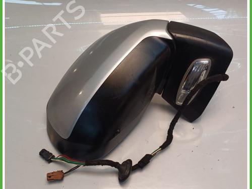 Right mirror PEUGEOT 3008 I MPV (0U_) 1.6 HDi | BP26733231C27 