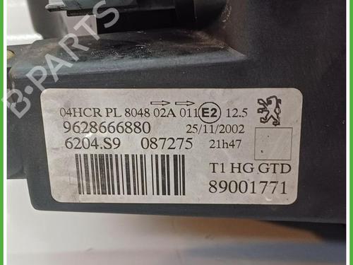Left headlight PEUGEOT 206 SW (2E/K) 1.6 16V | BP40140081C28 - Image 4