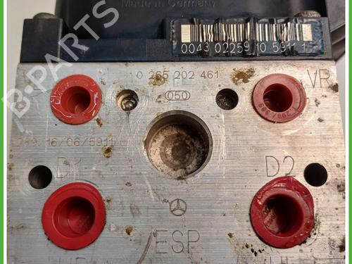 ABS pump MERCEDES-BENZ A-CLASS (W168) A 140 (168.031, 168.131) | BP22382598M43 